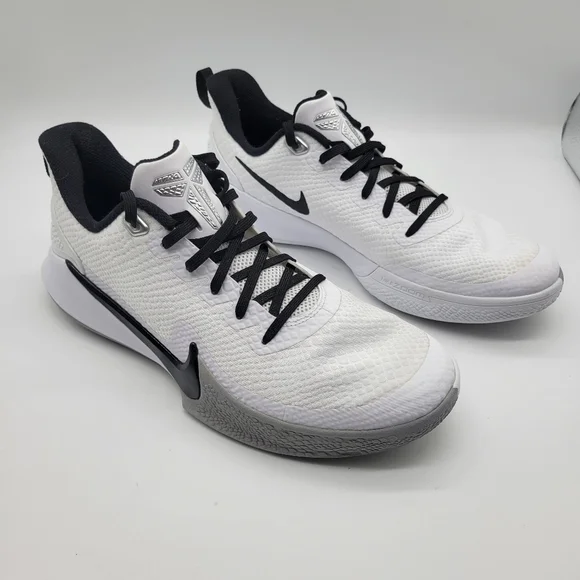 Nike Kobe Mamba Focus AT1214-100 Shoes. (Men) Nike Mamba Focus TB White Grey Black AT1214-100 Men main image 2